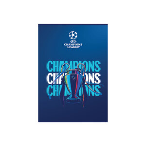 Bilježnica UEFA Champions League, A4 kvadratići, 54 lista, meki uvez