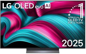 LG 55" OLED evo AI TV OLED55C51LA, 4K UHD, webOS Smart TV, Dolby Vision