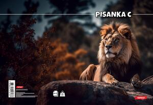 Pisanka C, Target životinje, B5, linije, 24 lista, meki uvez