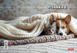 Pisanka B, Target životinje, B5, linije, 16 listova, meki uvez