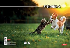 Pisanka A, Target životinje, B5, linije, 16 listova, meki uvez