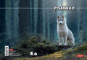 Pisanka D, Target životinje, B5, linije, 48 listova, meki uvez