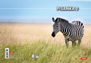 Pisanka D, Target životinje, B5, linije, 48 listova, meki uvez