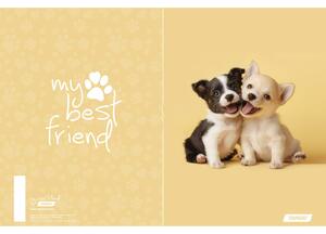 Bilježnica, Target My Best Friends, A4, linije, 54 lista, meki uvez