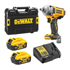 DEWALT akumulatorski udarni odvijač  1/2" DCF892P2T-QW (18V, 812NM, 2X 5,0AH, TSTAK)