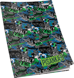 Pisanka B Premium Connect Boy, B5 linije, 16 listova, meki uvez