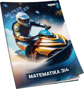 Pisanka matematika za 3 i 4 razred Connect Boy+ Soft, B5 kvadratići, 52 lista, meki uvez