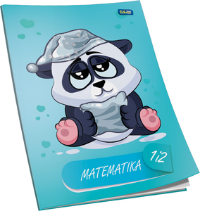 Pisanka matematika 1 i 2 Educa, B5 kvadratići, 24 lista, meki uvez