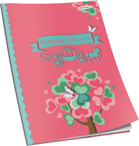 Pisanka matematika za 1 i 2 razred Premium Connect Girl, B5 kvadratići, 24 lista, meki uvez