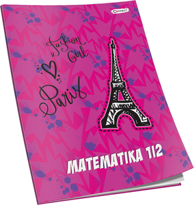 Pisanka matematika za 1 i 2 razred Premium Connect Girl, B5 kvadratići, 24 lista, meki uvez