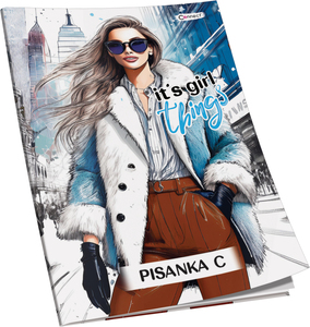 Pisanka C Connect Girl+ Soft, B5 linije, 32 listova, meki uvez
