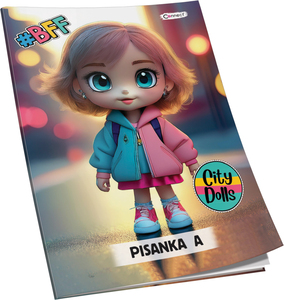 Pisanka A Connect Girl+ Soft, B5 linije, 24 listova, meki uvez