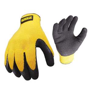 DEWALT rukavice, gumene, L, DPG70LEU