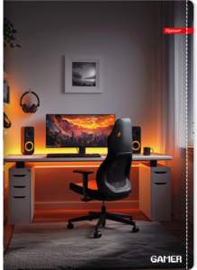 Bilježnica Ilijanum Gamer, A4 kvadratići, 52 lista, meki uvez