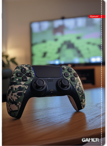 Bilježnica Ilijanum Gamer, A4 kvadratići, 52 lista, meki uvez