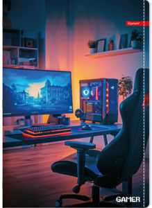 Bilježnica Ilijanum Gamer, A4 kvadratići, 52 lista, meki uvez