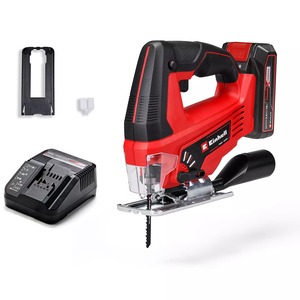 EINHELL akumulatorska ubodna pila TC-JS 18/70 Li, baterija 2.5 Ah i punjač