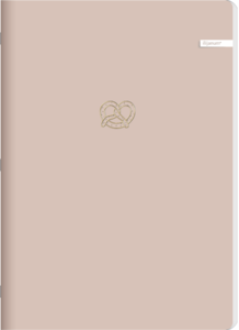 Bilježnica Ilijanum Soft touch, A4 geometrija, 60 listova, meki uvez