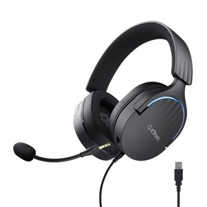 Trust Fayzo 7.1 GXT490, žične slušalice, gaming, crne