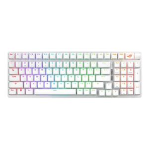 ASUS ROG Strix Scope II 96, mehanička tipkovnica, bežična, 96% veličina, bijela, 90MP037A-BKUA30