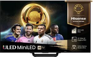 Hisense 85" ULED Mini-LED TV 85U7Q PRO (2025), 4K UHD, VIDAA Smart TV, Hi-View AI Engine PRO, 165Hz Game Mode Ultra