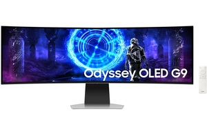 Samsung 49" Odyssey Gaming monitor LS49DG950SUXDU, OLED, Dual QHD, 240Hz, 0,03ms, nVidia G-Sync, 2x HDMI, DisplayPort, zvučnici, zakrivljeni