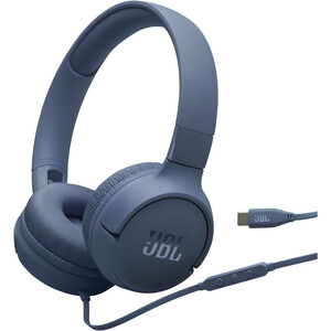 JBL Tune 520 USB-C, naglavne slušalice, plave