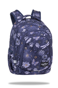 Školski ruksak, Drafter 17,5”, lila flowers