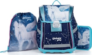 Školski set, 3-dijelni, Premium Light, Unicorn galaxy