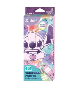 Tempere Disney Fashion, 12 ml, 12 boja, Stitch
