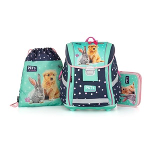 Školski set, 3-dijelni, Premium Light, Pets & friend