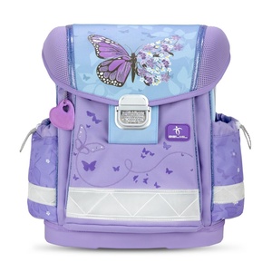 Torba školska, Belmil Classy, Purple blue butterfly