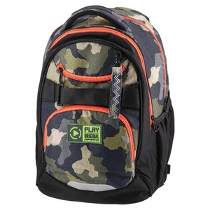 Školski ruksak, ergonomski, PLAY, Apollo 243, Military green