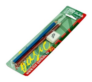 Grafitna olovka, set, TOZ, BL-600/2G + gumica