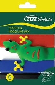 Plastelin, TOZ, 6 boja