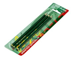 Grafitna olovka, set, TOZ, BL-777/3 HB