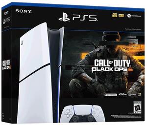 PlayStation 5 Slim Digital Edition D chassis + Call of Duty: Black Ops 6 VCH