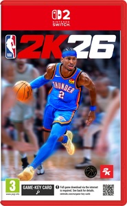 NBA 2K26 Game Key Card - Nintendo Switch 2