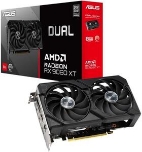 Grafička kartica Asus, DUAL-RX9060XT-8G, AMD Radeon RX 9060 XT 8GB GDDR6, PCIe 5.0, 2x Display port, 1x HDMI