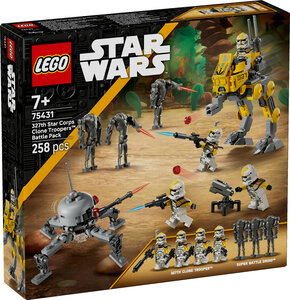 LEGO® Bojni komplet 327. zvjezdani korpus klonova™ 75431