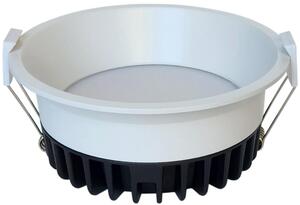 X-LIGHT Ugradbena LED lampa 12W Anti-glare topla bijela