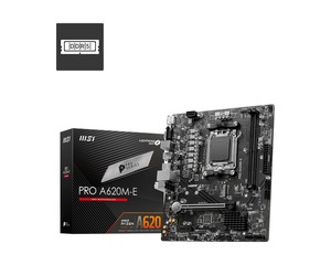 Matična ploča MSI PRO A620M-E, AM5, AMD A620, mATX