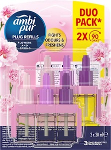 Ambi Pur 3volution, punjenje za električni aparat, Flower 2X20ml