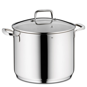 Kela lonac s poklocem FLAVORIA, 8l nehrđajući čelik 18/10 srebrna