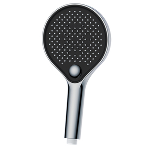 Inter Ceramic tuš ručica, 3 funkcije 13cm ABS krom/crna