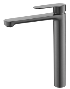 Inter Ceramic VISOKA slavina za umivaonik Venice SS304 gun grey