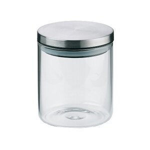 Kela staklena posuda sa metalnim poklopcem BAKER, 0,6 L