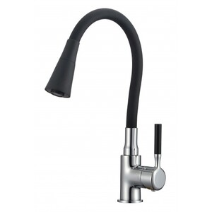 Inter Ceramic slavina za sudoper Havana zinc/mjed mat crna