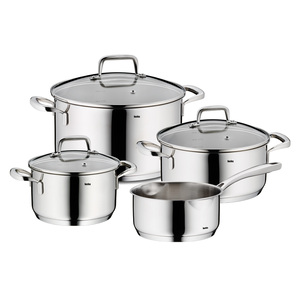 Kela set poduđa FLAVORIA, cm nehrđajući čelik 18/10 srebrna 7/1