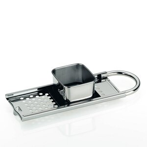 Kela ribež EMMA, 31,5x11x6,5cm nehrđajući čelik srebrna